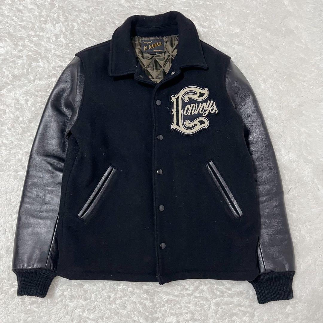 EL RADIALL ラディアル スタジャン 38 コンボイ 牛革袖