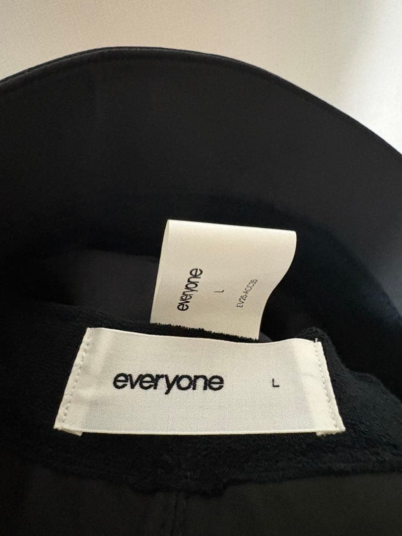 帽子 everyone bucket hat (BLACK) L