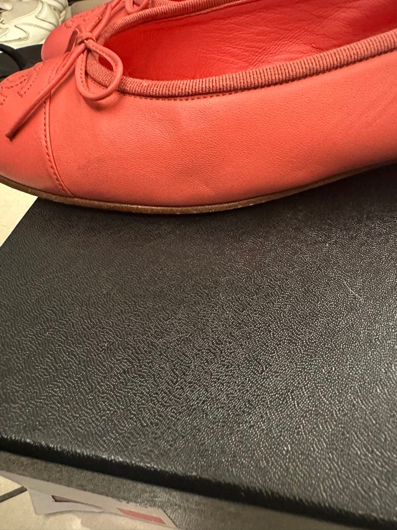 9月15日まで値下げ‼️CHANEL シャネル　バレリーナ　ピンク　37.5