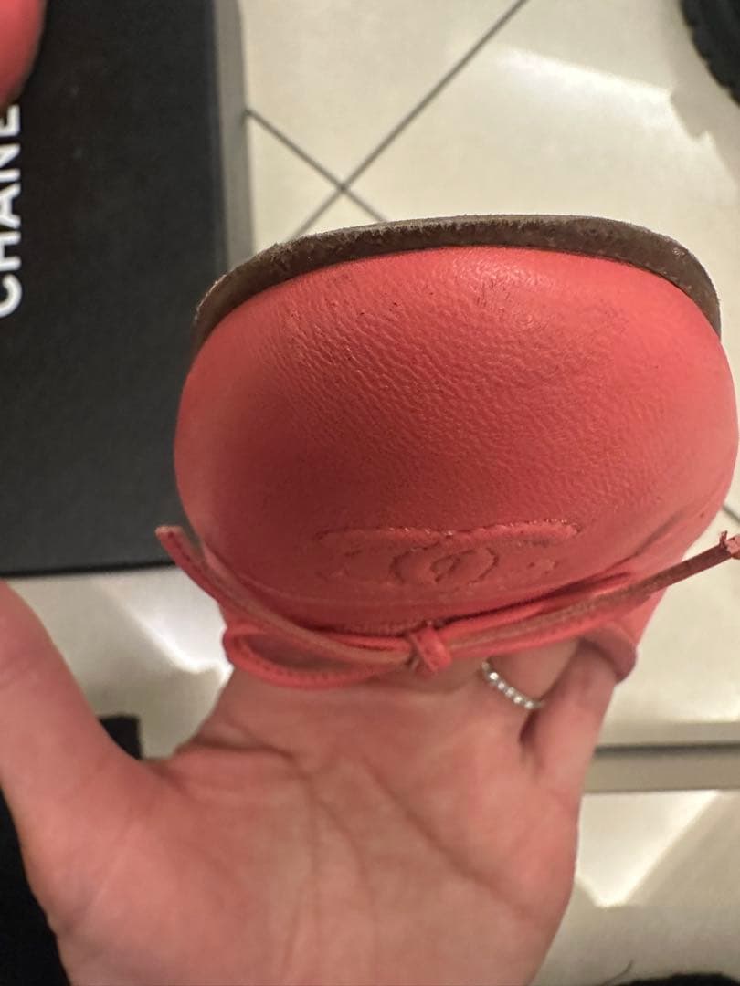 9月15日まで値下げ‼️CHANEL シャネル　バレリーナ　ピンク　37.5