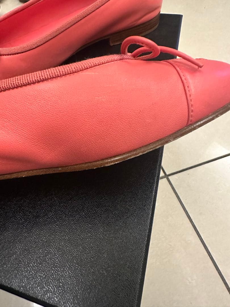 9月15日まで値下げ‼️CHANEL シャネル　バレリーナ　ピンク　37.5