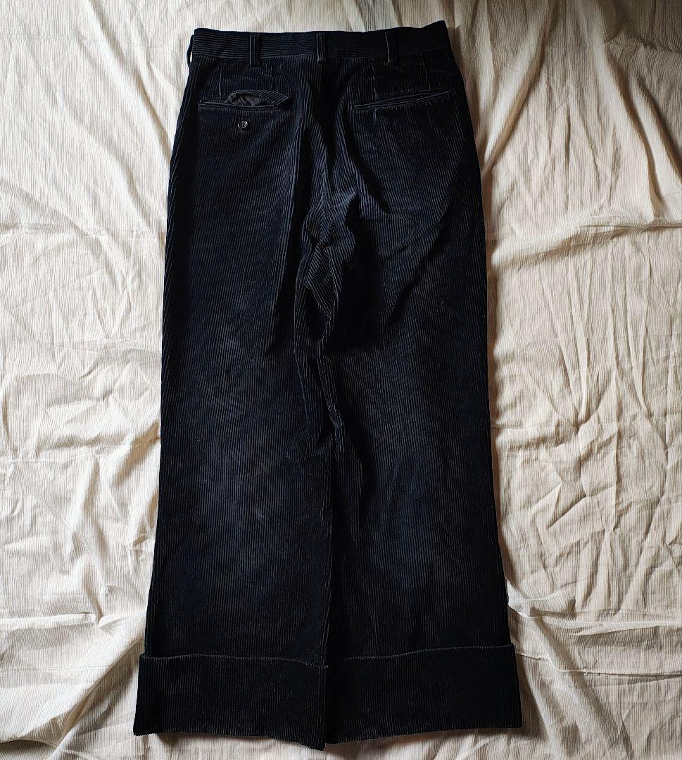 AD1994 コムデギャルソンオム　コーデュロイスラックス　バギーフレア