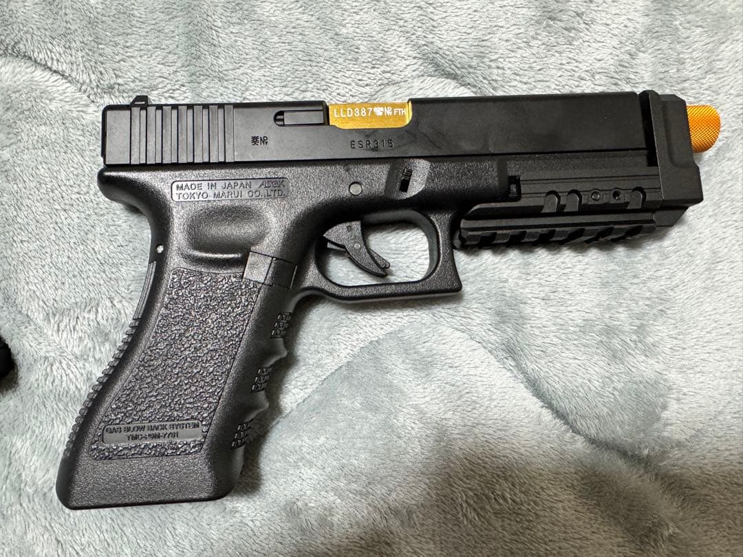 東京マルイ ガスブローバックガン グロック18C カスタム品