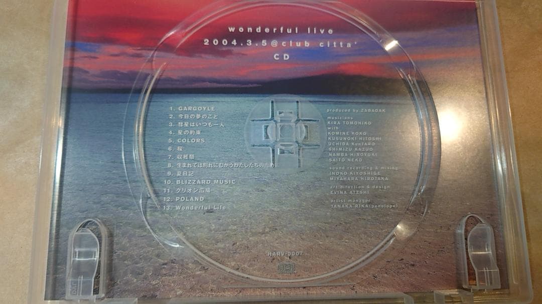 zabadak wonderful live / Signal live　DVD