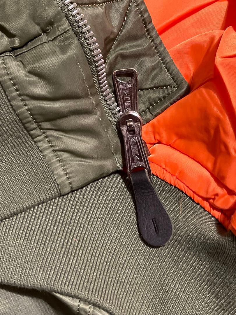 【訳あり】ALPHA INDUSTRIES MA-1 フライトジャケット