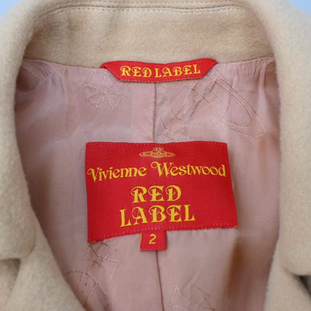 ■ 48494 ヴィヴィアンウエストウッドレッドレーベル 変形コート オーブ
