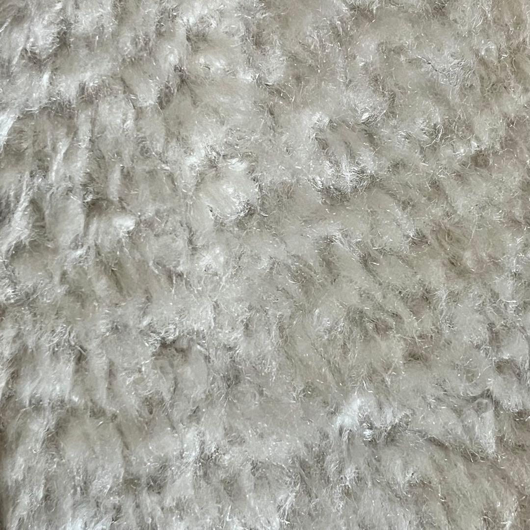 【美品】MACPHEE リバーシブル ボア&スウェットアウター グレー 36