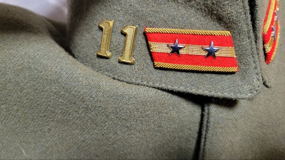 日本軍 陸軍 野狸製 昭和13年制式 将校軍衣 レプリカ 上着のみ 軍服 九八式