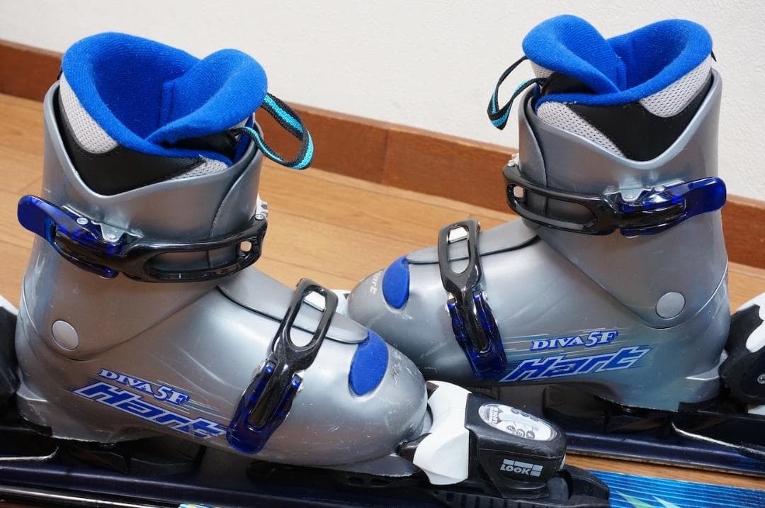 メンテ済 118cm 靴22cm HART スキーセット