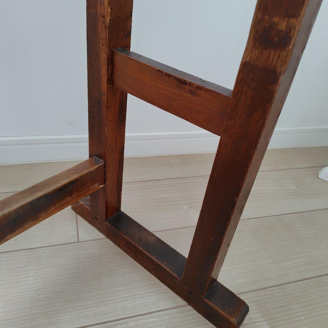 古家具　昔の木製勉強机　昭和レトロ　アンティーク
