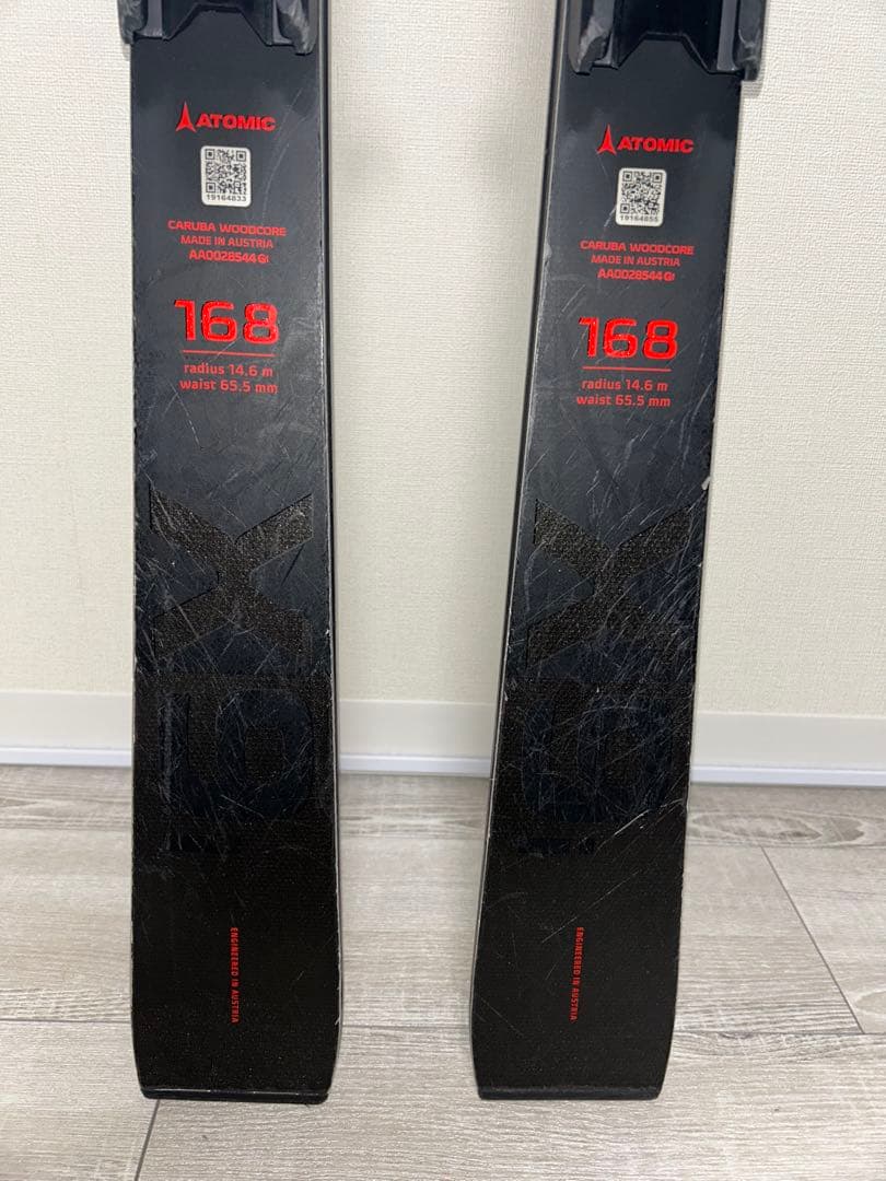 【ATOMIC】スキー板 X9i 168cm REDSTER中〜上級者向