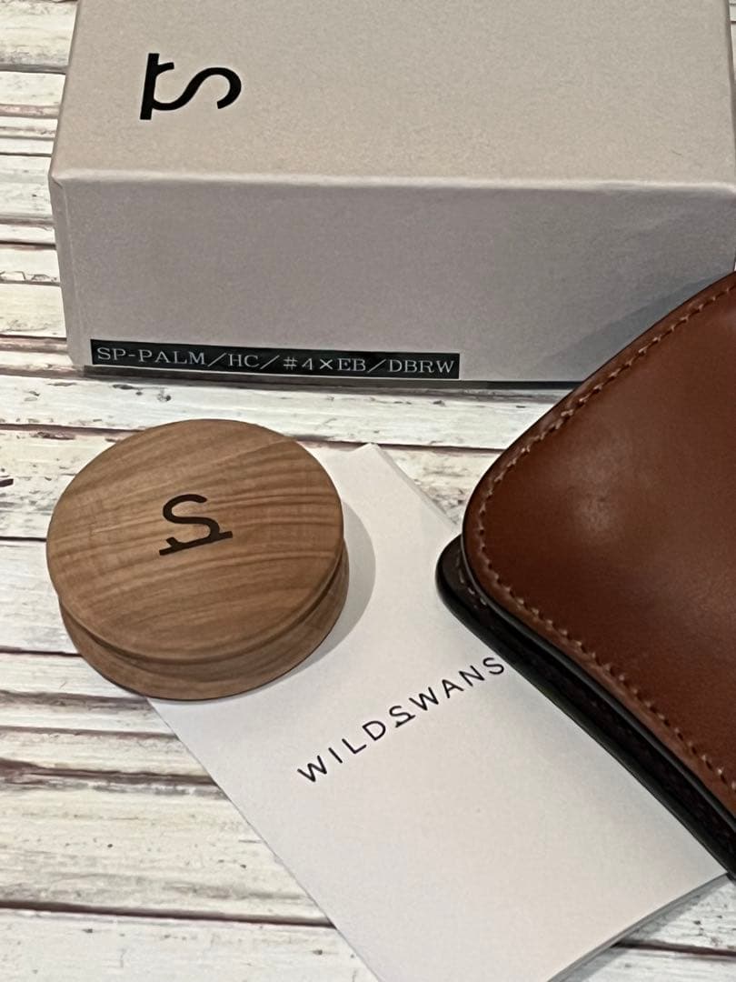WILD SWANS Palm コードバン　NO.4 【希少カラー】