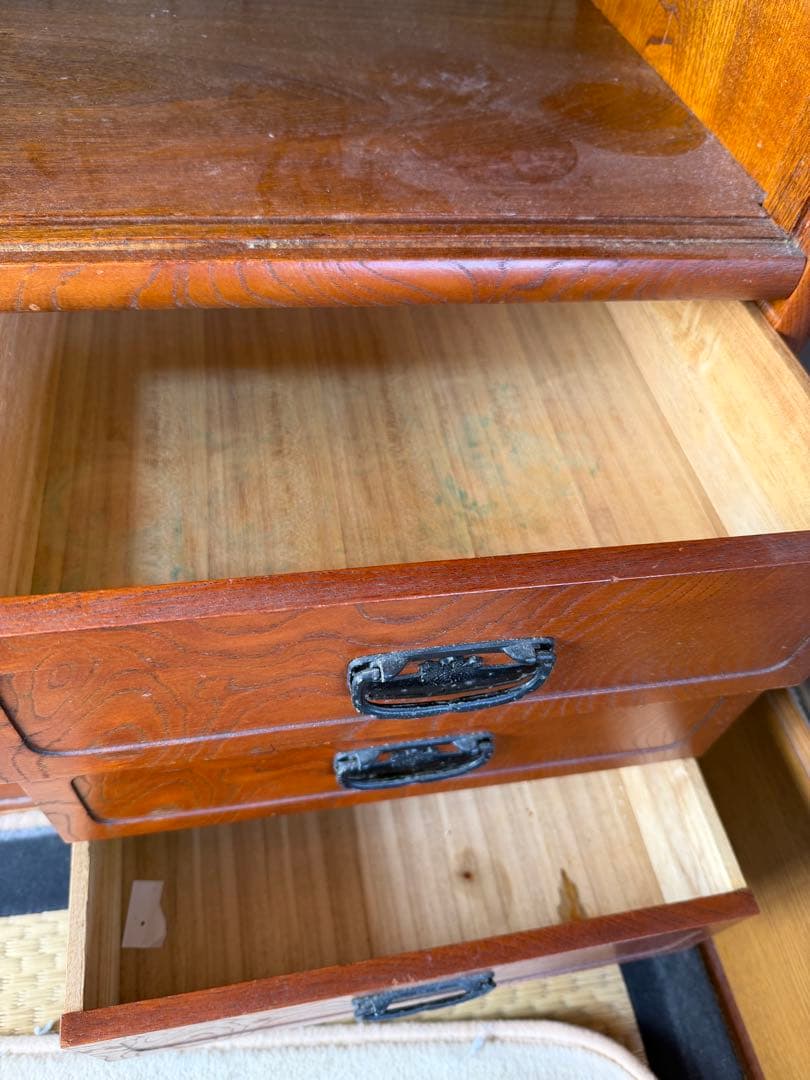 民芸家具 茶棚 茶箪笥 飾り棚 和家具 キャビネット レトロ 水屋箪笥