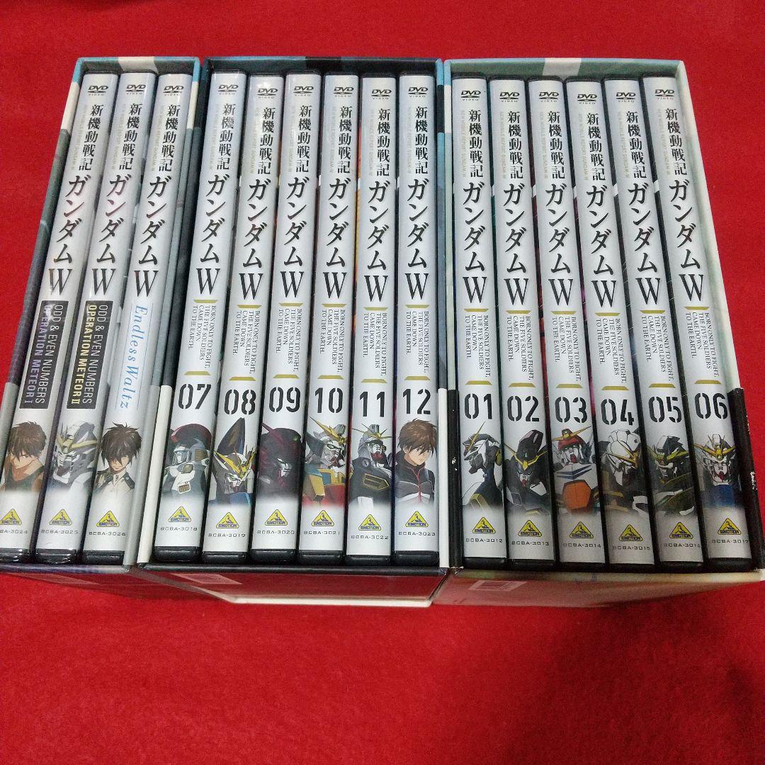 新機動戦記ガンダムW DVD-BOX HDリマスター全巻セット 機動戦士ガンダム