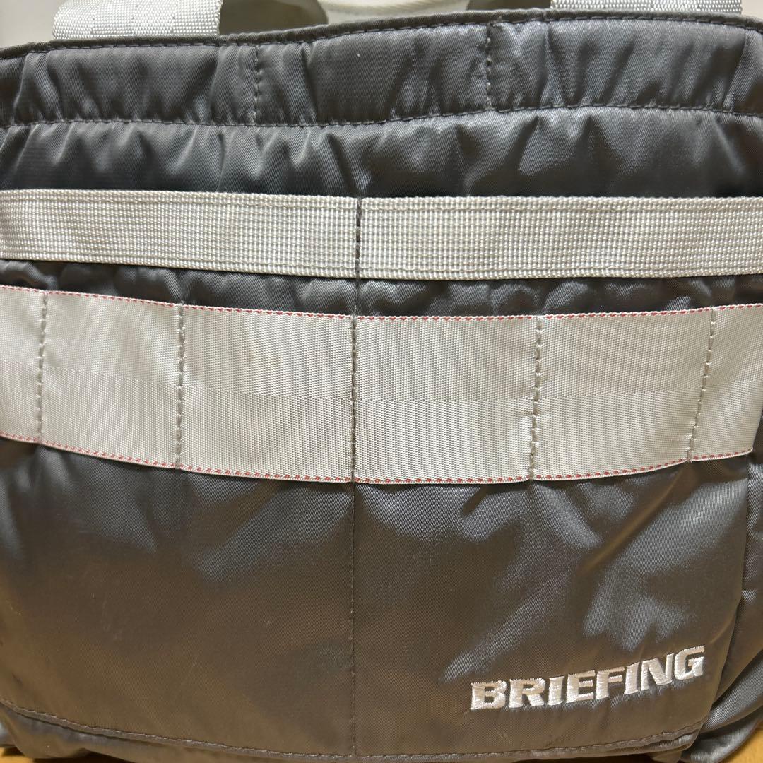 BRIEFING GOLFブリーフィングゴルフ ラウンドトートバッグ　グレー
