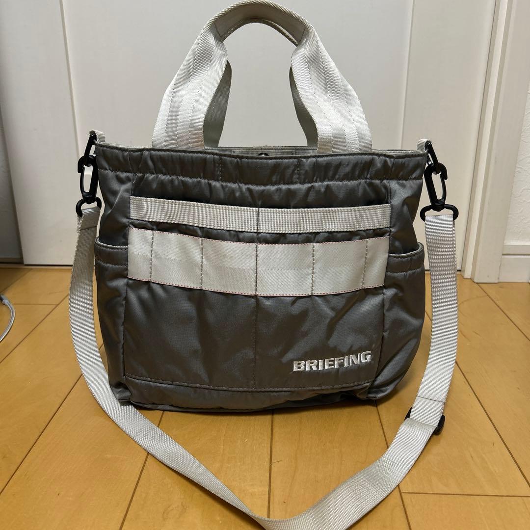 BRIEFING GOLFブリーフィングゴルフ ラウンドトートバッグ　グレー