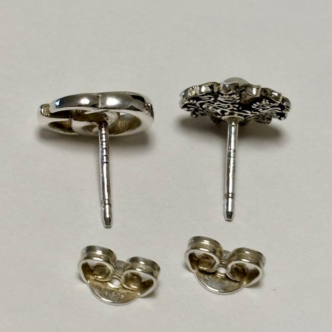 GUCCI ダブルGフラワースタッズピアス