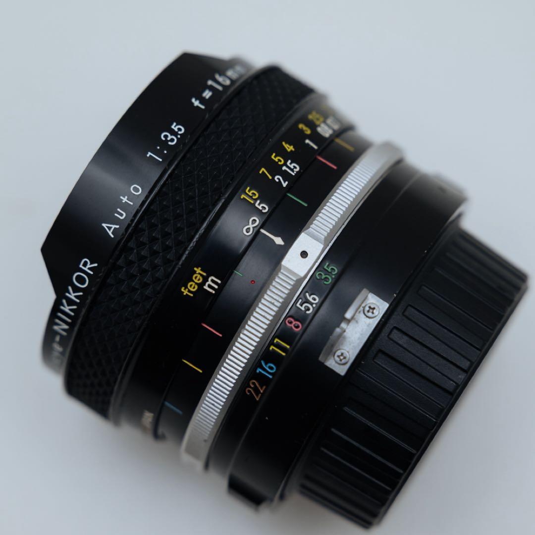 fisheye NIKKOR 16mm f/3.5 レンズ　　魚眼