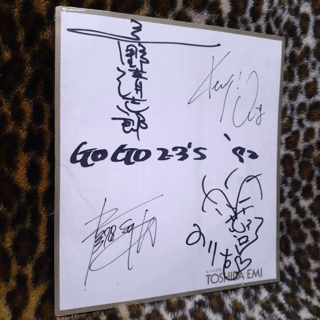 忌野清志郎& 2・3 ’S『清志郎&ニーサンズ メンバー4人全員サイン』超激レア