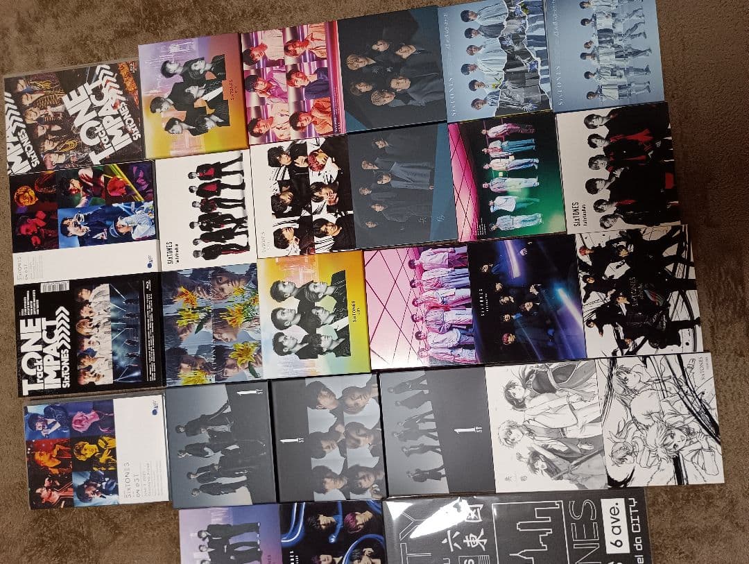 SixTONES 　CD まとめて売ります