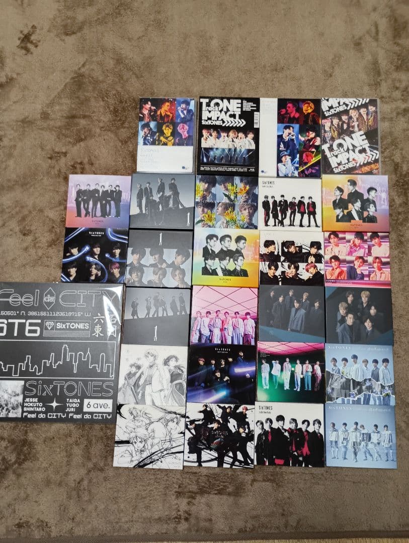 SixTONES 　CD まとめて売ります
