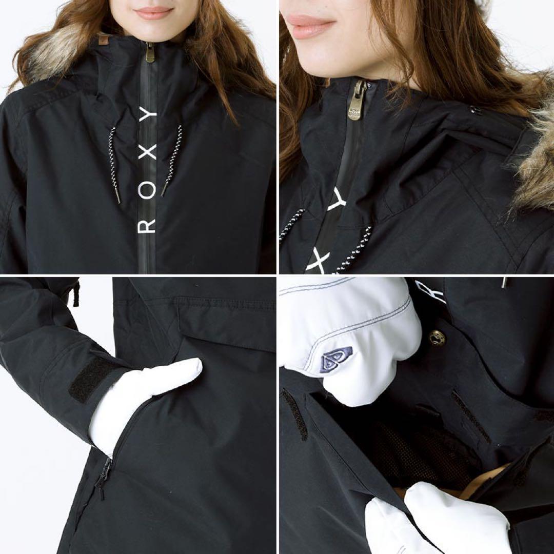 【ROXY】スノーボードウェア 女性用 黒