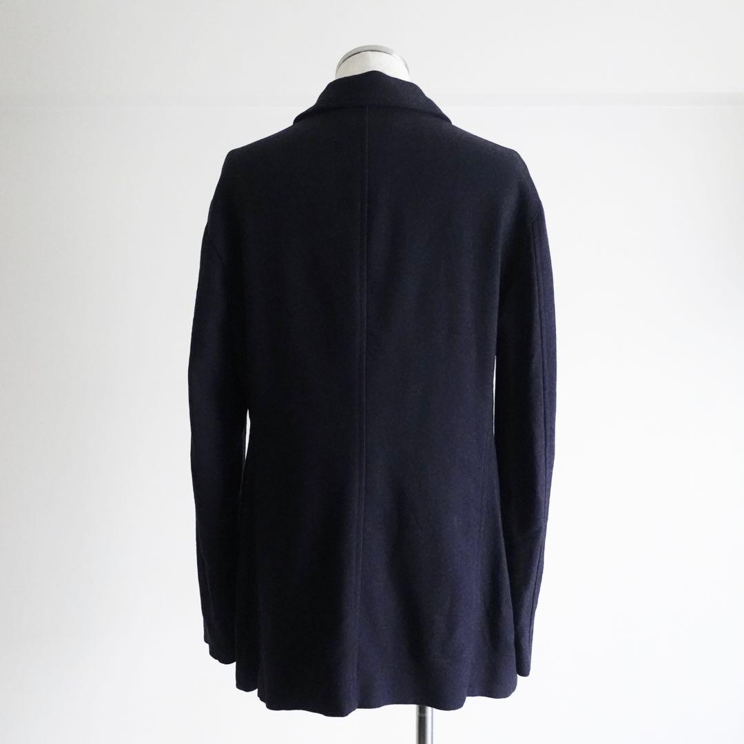 1990s ARMANI Jeans ソフトジャケット　ネイビー　イタリア製