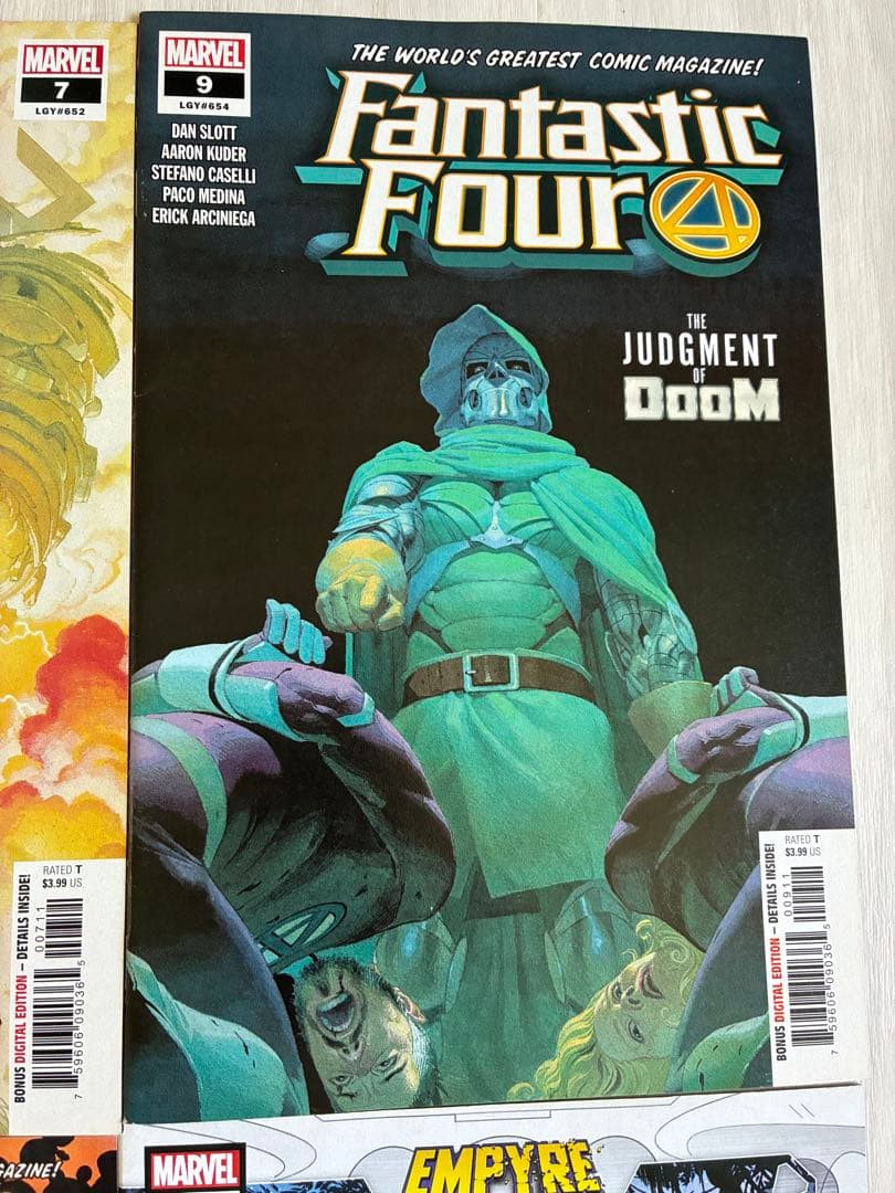 アメコミ Fantastic four #1 ファンタスティックフォー　リーフ