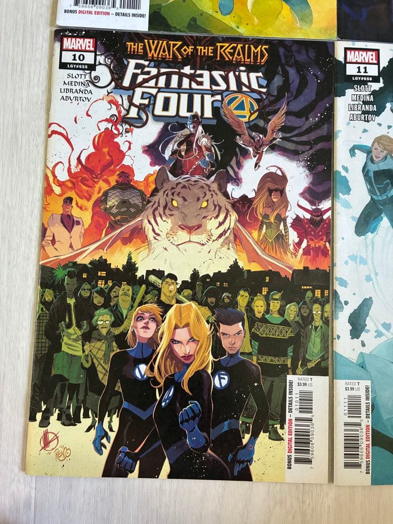 アメコミ Fantastic four #1 ファンタスティックフォー　リーフ