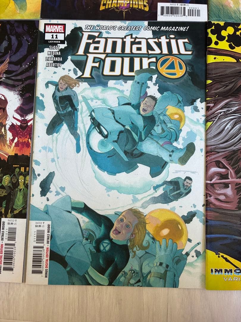 アメコミ Fantastic four #1 ファンタスティックフォー　リーフ