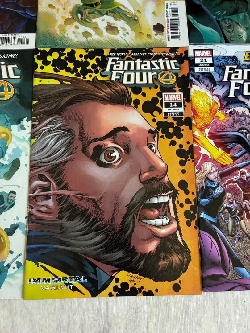 アメコミ Fantastic four #1 ファンタスティックフォー　リーフ