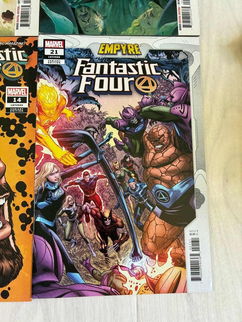 アメコミ Fantastic four #1 ファンタスティックフォー　リーフ