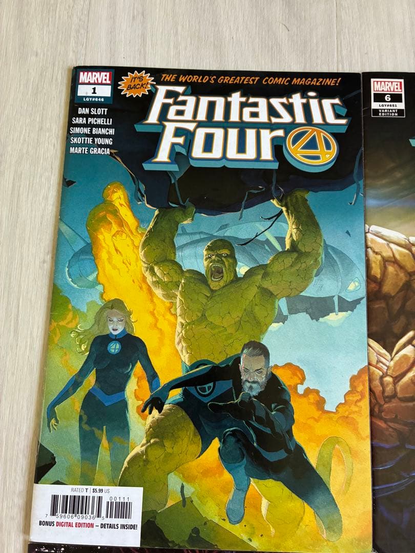 アメコミ Fantastic four #1 ファンタスティックフォー　リーフ