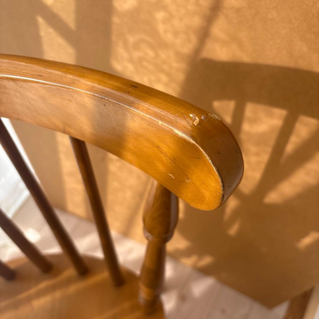 HAZK様4脚おまとめIKEDA 池田木工 チェア③④木製 古家具 ヴィンテージ