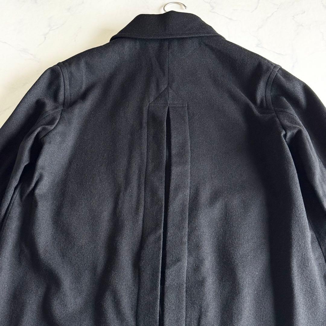 美品 2023AW マーガレットハウエル MILLED WOOL TWILL 黒