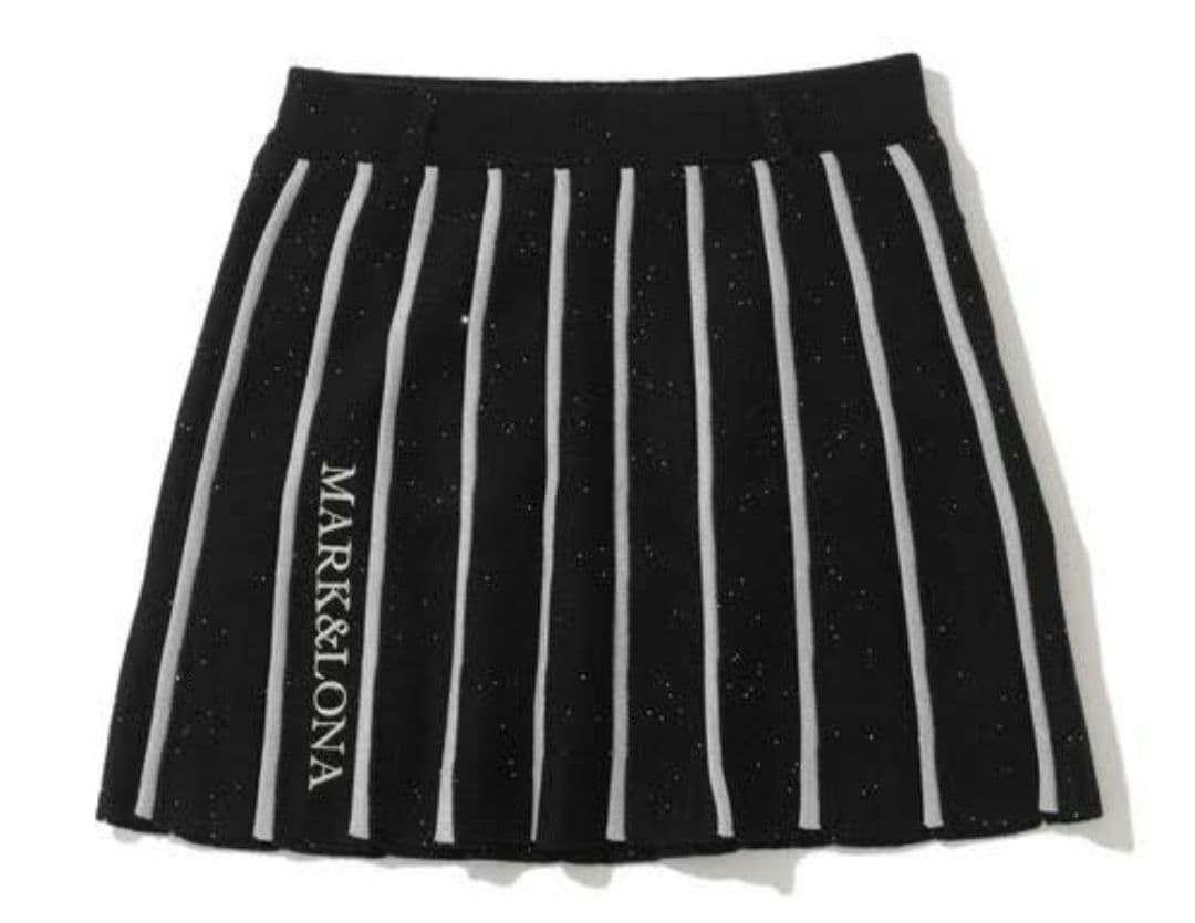 最終セール！MARK & LONA プリーツスカート ブラック