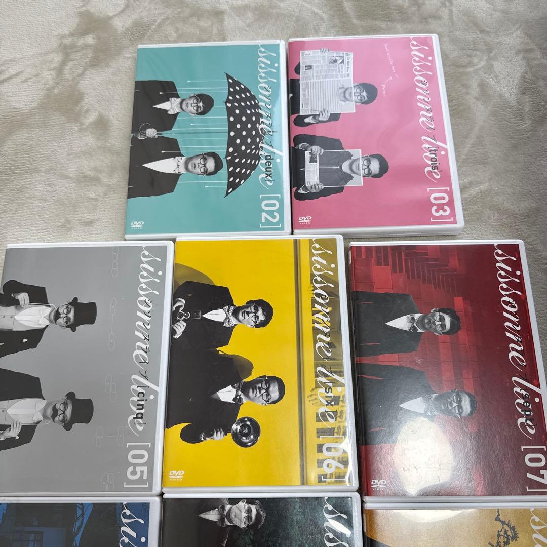 シソンヌライブ 2,3,5〜12DVDセット 10本