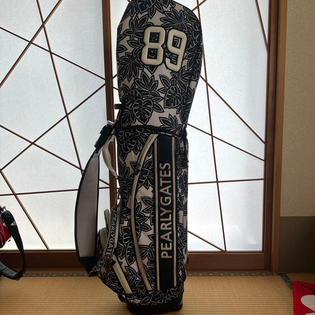 PEARLY GATES 花柄キャディバッグ 89