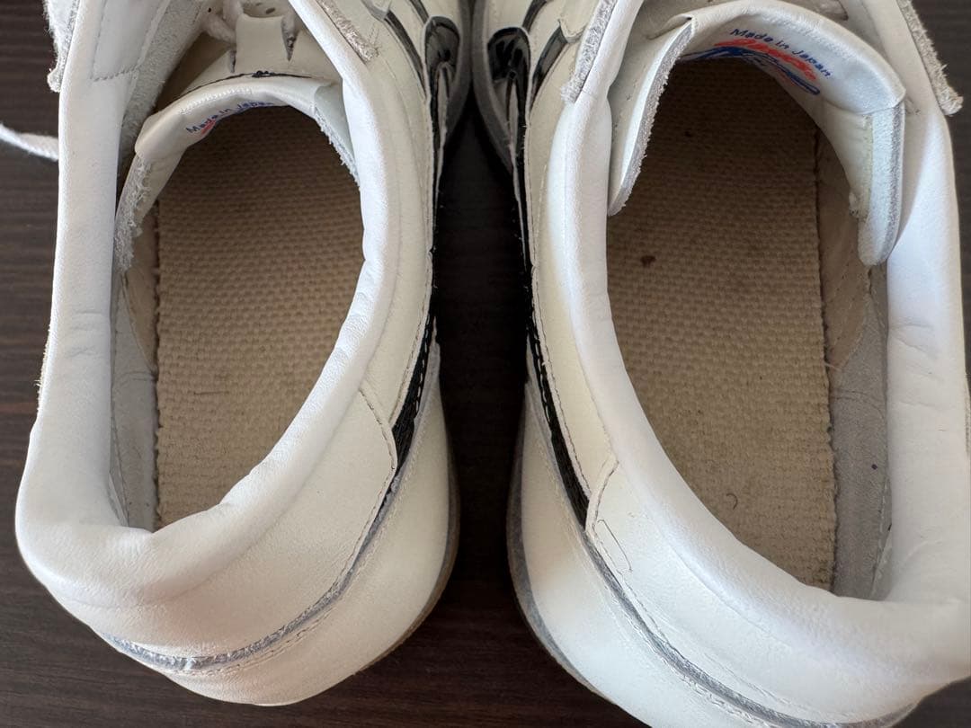 【超美品】レア白　ASICS アシックス　リフティングシューズ 24.5CM