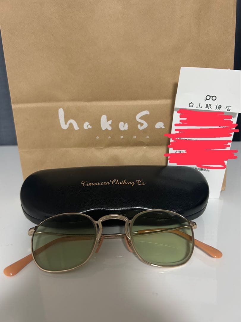 H*O様 timeworn clothing×白山眼鏡店　EXILE atsus