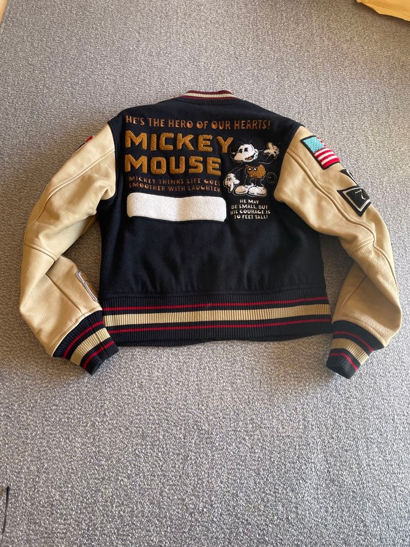 ミッキー AVIREX スタジアム ジャンバー M