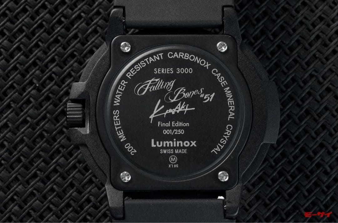 岩城滉一限定　ルミノックス マットブラック定価62700円 矢沢永吉 クールス