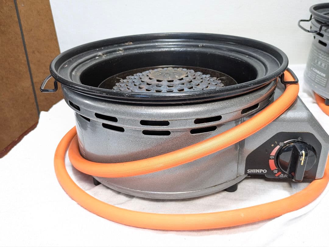 3個セット！シンポ 卓上ガスグリル＆ガスコンロ 1LDC1C1L (LPG仕様)