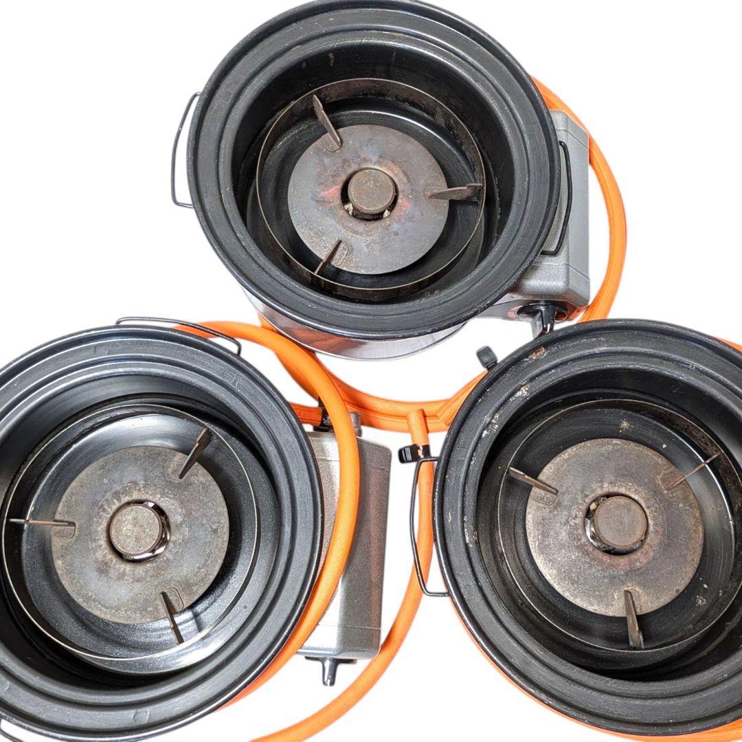 3個セット！シンポ 卓上ガスグリル＆ガスコンロ 1LDC1C1L (LPG仕様)