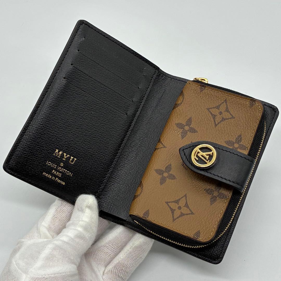 ルイヴィトン モノグラム ジャイアント リバース ポルトフォイユ ジュリエット