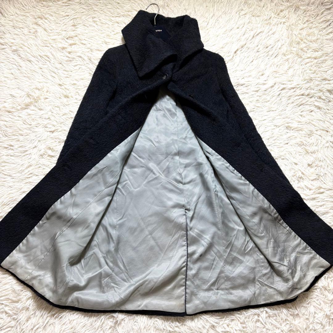 MaxMara MAX&Co. ビッグカラー　アルパカウール ロングコート42