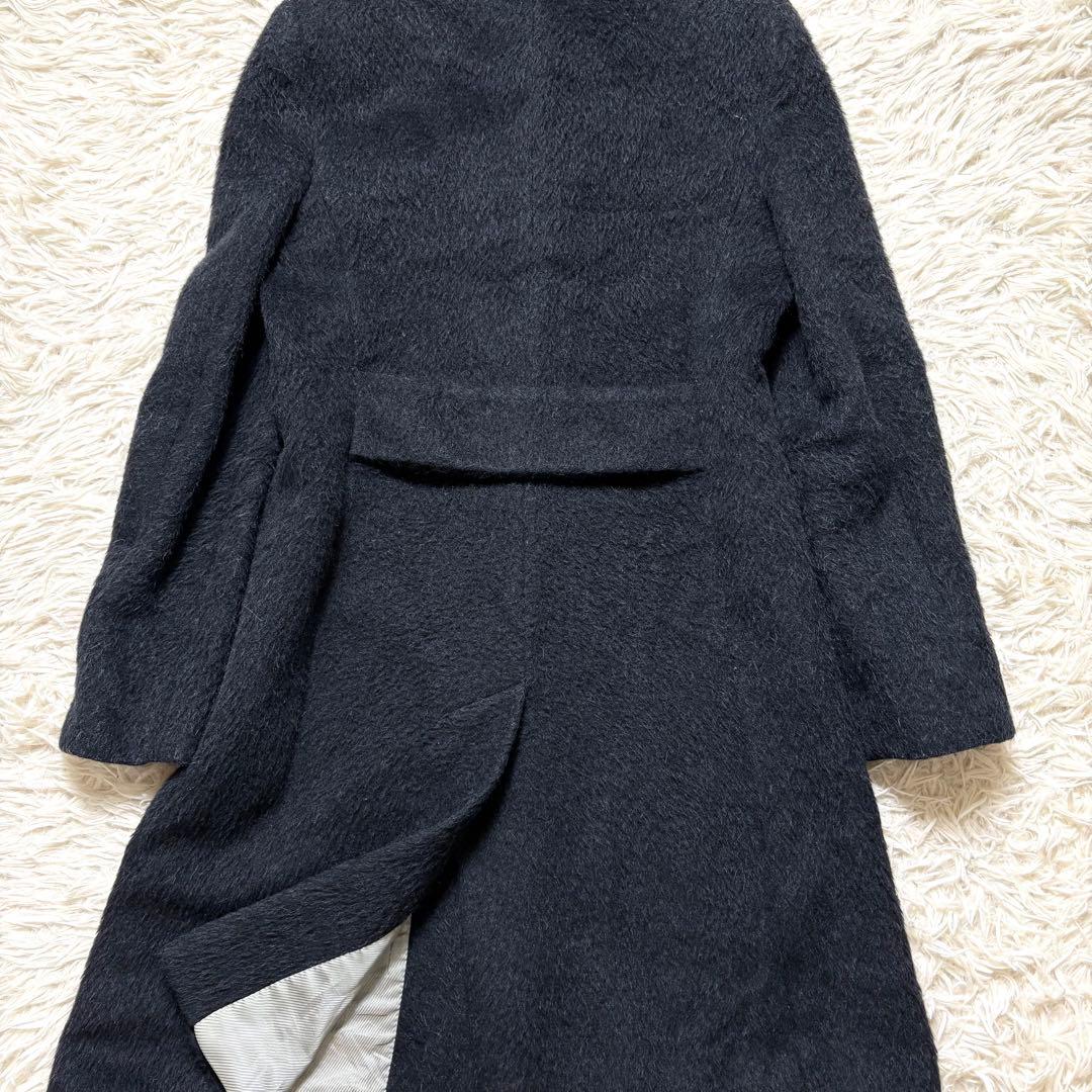 MaxMara MAX&Co. ビッグカラー　アルパカウール ロングコート42