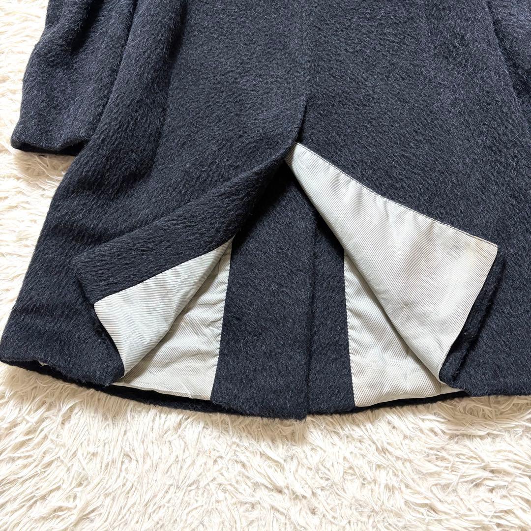 MaxMara MAX&Co. ビッグカラー　アルパカウール ロングコート42