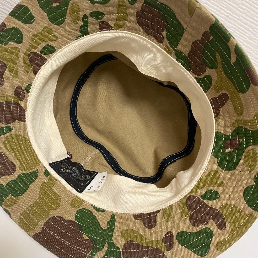 旧JOE McCOYジョーマッコイ　迷彩　ハット　旧マッコイ　リアルマッコイズ