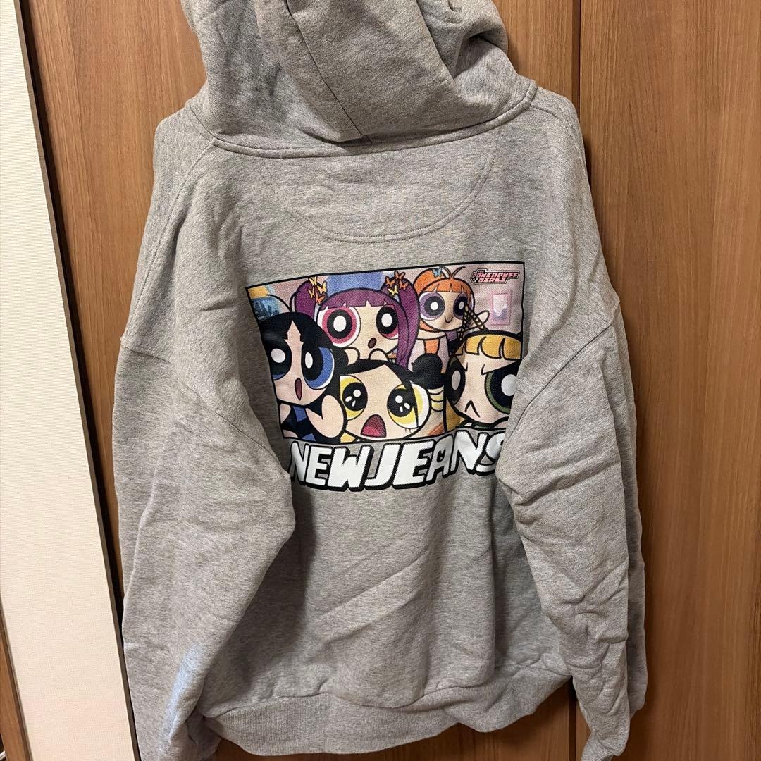 NewJeans パワーパフガールズコラボパーカー フーディー